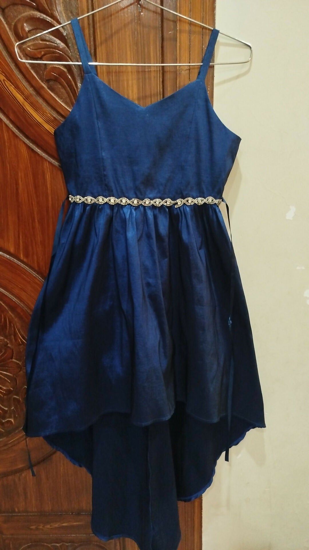 Blue frock without sleeves | Girls Skirts & Dresses | Small | New