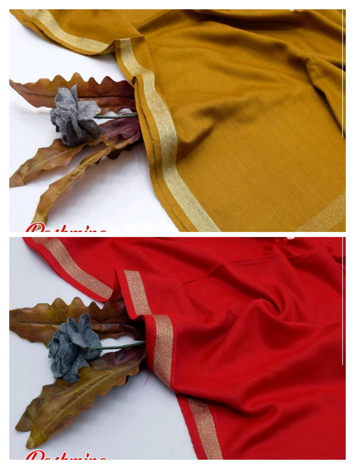 Pack of 2 shawls | Pashmina Wool shawl | Women Accessories | Brand New