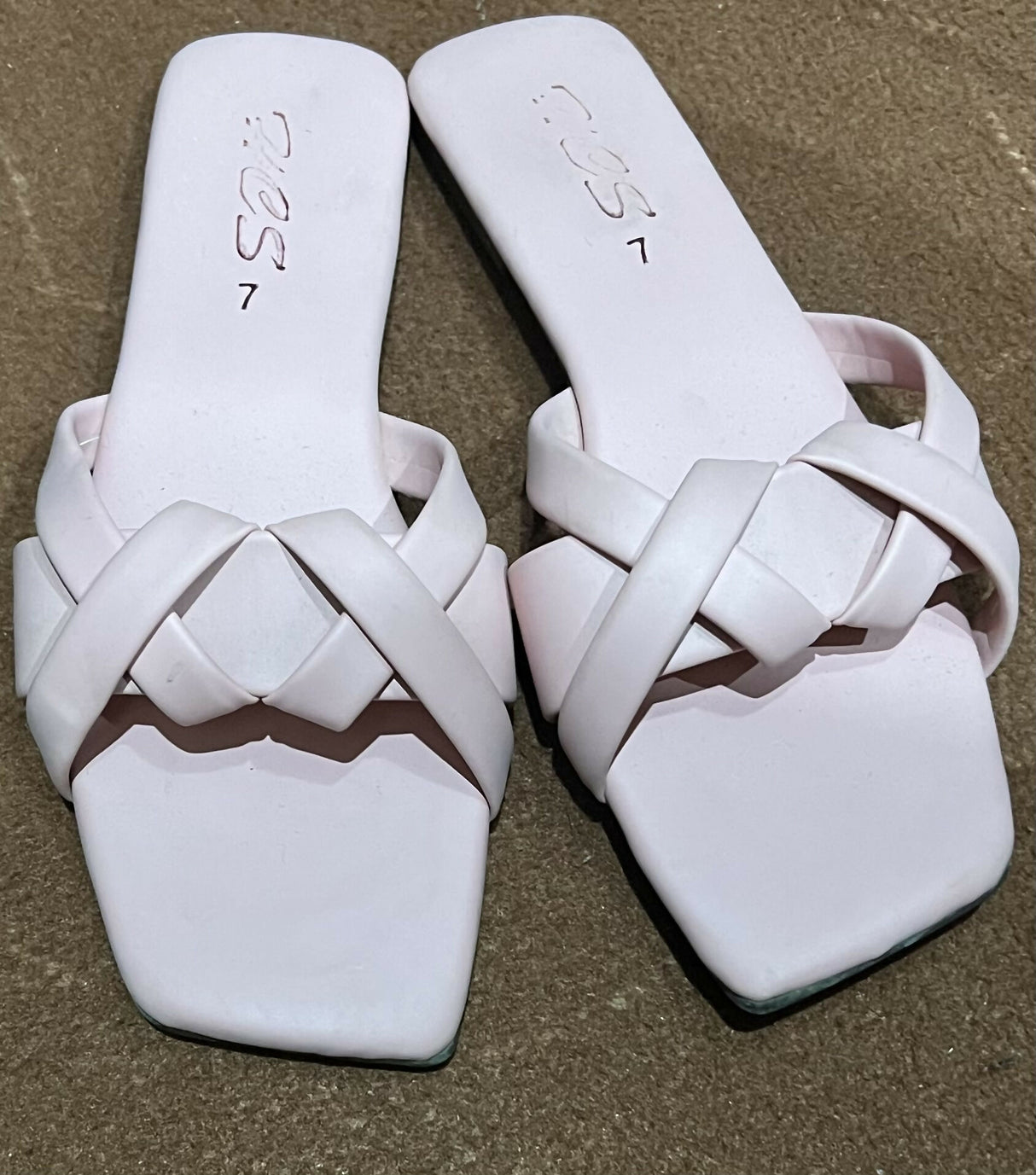 Baby Pink Flats | Women Shoes | Sandals & Flats | Size: 7 | Preloved