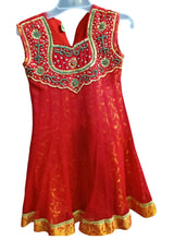 Red Frock | Kids | Girls Skirts & Dresses | Size: 6 to 8 Yrs | Preloved