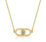 Eye Shape Necklace-299 | Women Jewelry | Necklaces & Pendants | Brand New