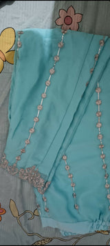 Blue 3Pc Dress | Women Locally Made Formals | Medium | Worn Once