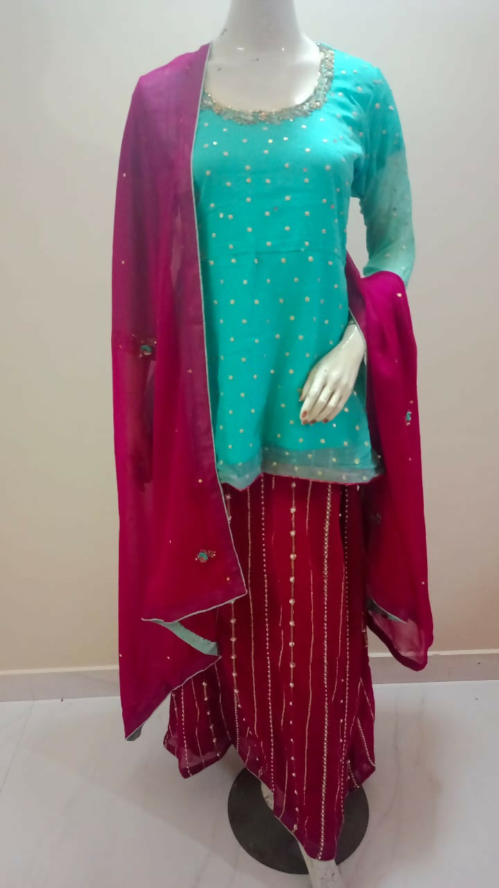 Stylish Fancy Suit | Women Locally Made Formals | Preloved