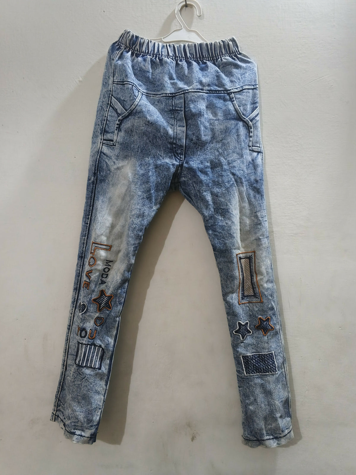 Blue Jeans | Girls Bottoms & Pants | Size: 7 to 10 Years | Preloved