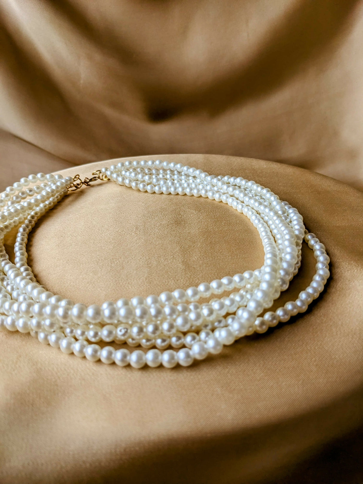 Pearl Necklace | Multi-Layered Pearl Necklace | Women Jewelry | Necklaces & Pendants | Brand New