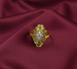 Golden Ring Adjustable-00069 | Women Jewelry | Rings | Brand New