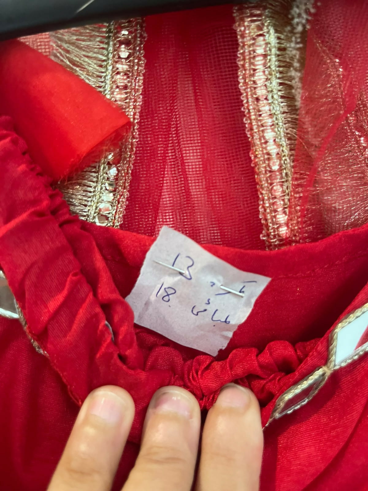 Beautiful Red Ghara | Girls Skirts & Dresses | 4 to 5 Years | Worn Once | New
