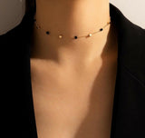 Square Plain Chain Necklace-303 | Women Jewelry | Necklaces & Pendants | Brand New