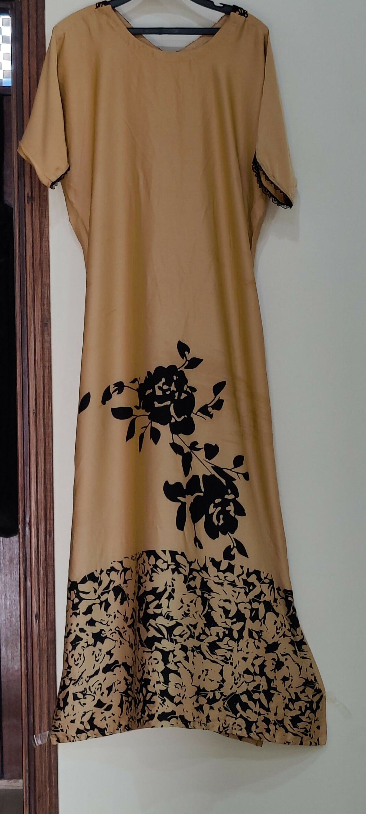 Golden Silk Kaftan | Women Skirts & Dresses | Small | Worn Once