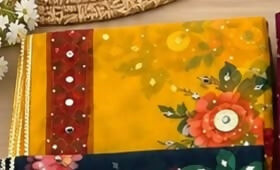 Organza Mirror Dupattas | Women Accessories | Duppata | Large | Brand New