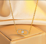 Eye Shape Necklace-299 | Women Jewelry | Necklaces & Pendants | Brand New