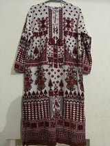 Sapphire | Women Branded Kurta | Medium | White Kurta | Preloved