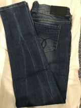 Denim Pants | Dark Blue | Women Bottoms & Pants | Size: 32 to 34 | New