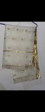 Crushed Sharara Set | Women Locally Made Formals | Medium | New