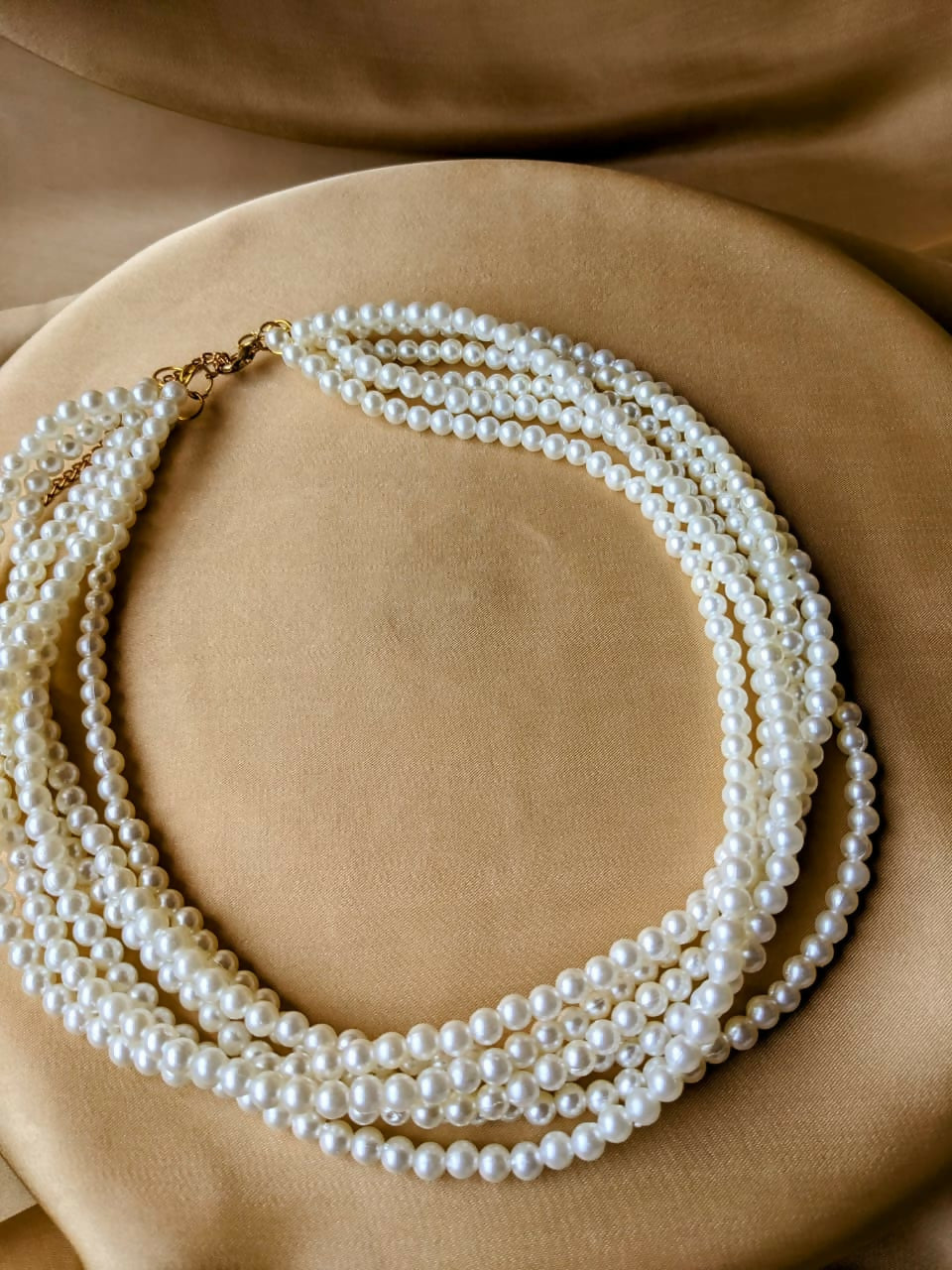 Pearl Necklace | Multi-Layered Pearl Necklace | Women Jewelry | Necklaces & Pendants | Brand New