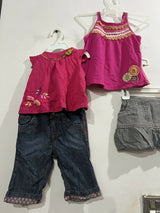 2 Beautiful Pairs | Kids | Girls Tops & Shirts | Size : 7 to 18 Months | Worn Once
