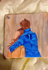Couple Painting | For Your Home | Art & Paintings | Size: 10x10 | New