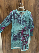 IDEAS Pret | Printed Kurta | Women Branded Kurta | Medium | Preloved