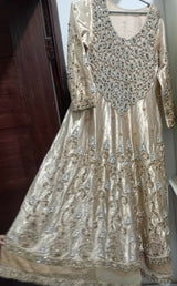 Golden Skin Wailma Maxi | Women Bridals | Large | Preloved