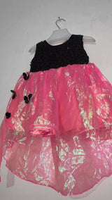 Bacha Party | Pink Frock | Girls Skirts & Dresses | Size:2 to 3 Yrs | Preloved