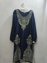 Embroidered 2PC Dress | Women Locally Made Kurta | Medium | Preloved