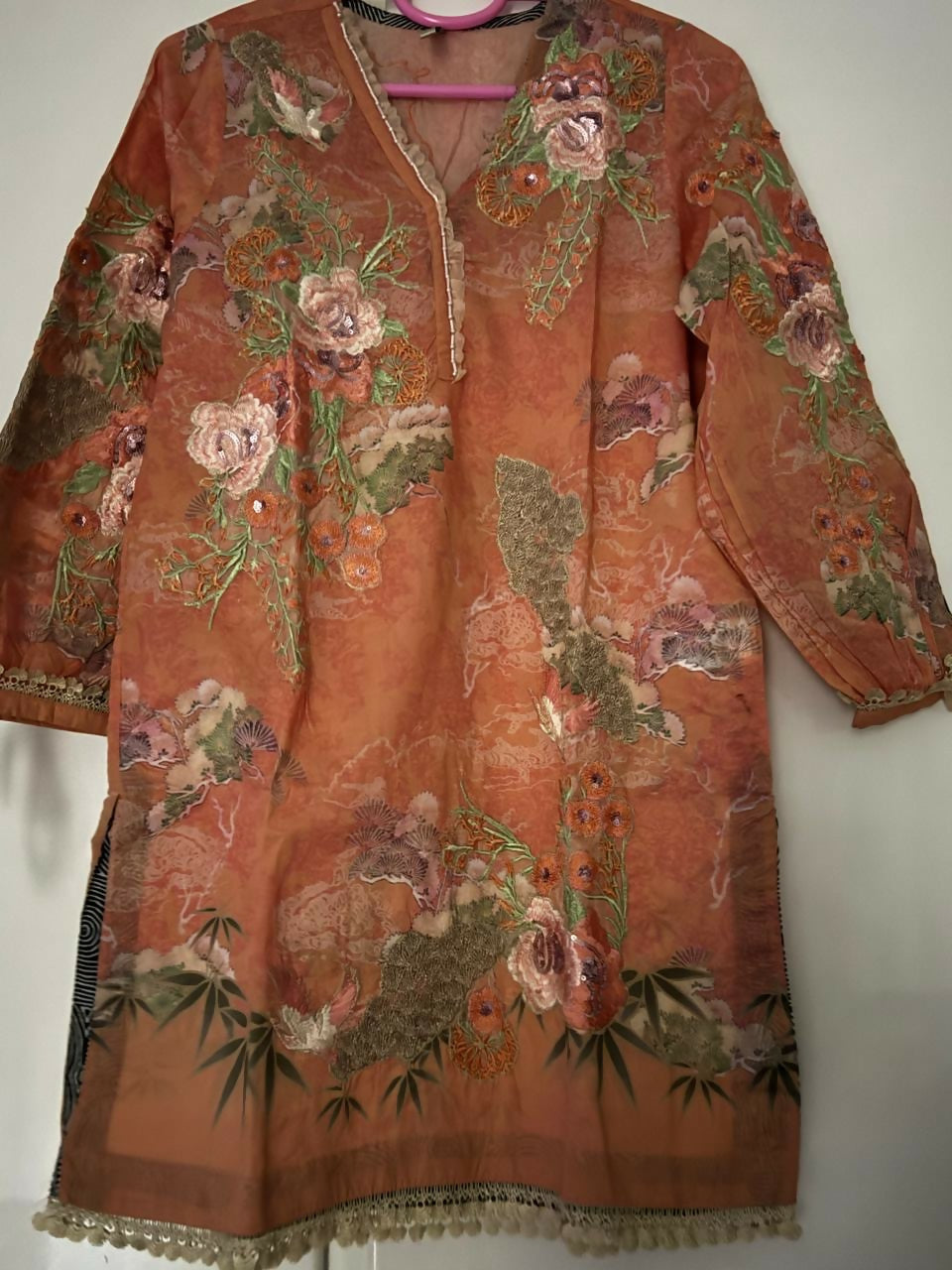 Embroidered Kurta | Women Locally Made Kurta | Small | New