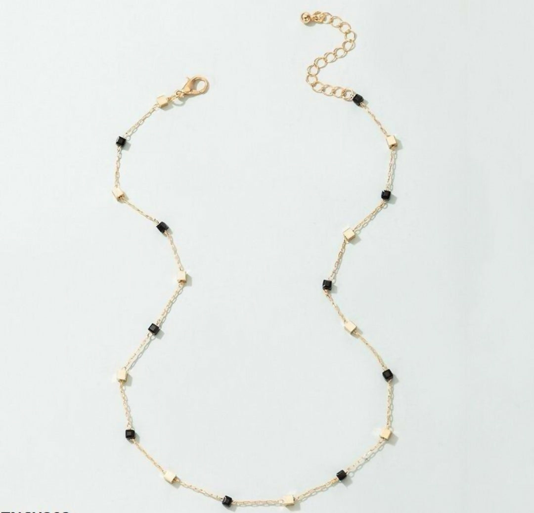 Square Plain Chain Necklace-303 | Women Jewelry | Necklaces & Pendants | Brand New