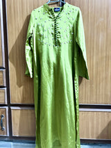 Lime Green Kurta | Women Locally Made Kurta | Green Kurta | Small | New