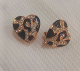 Opulent Heart Shaped Studs | Women Jewelry | Earrings | Medium | New