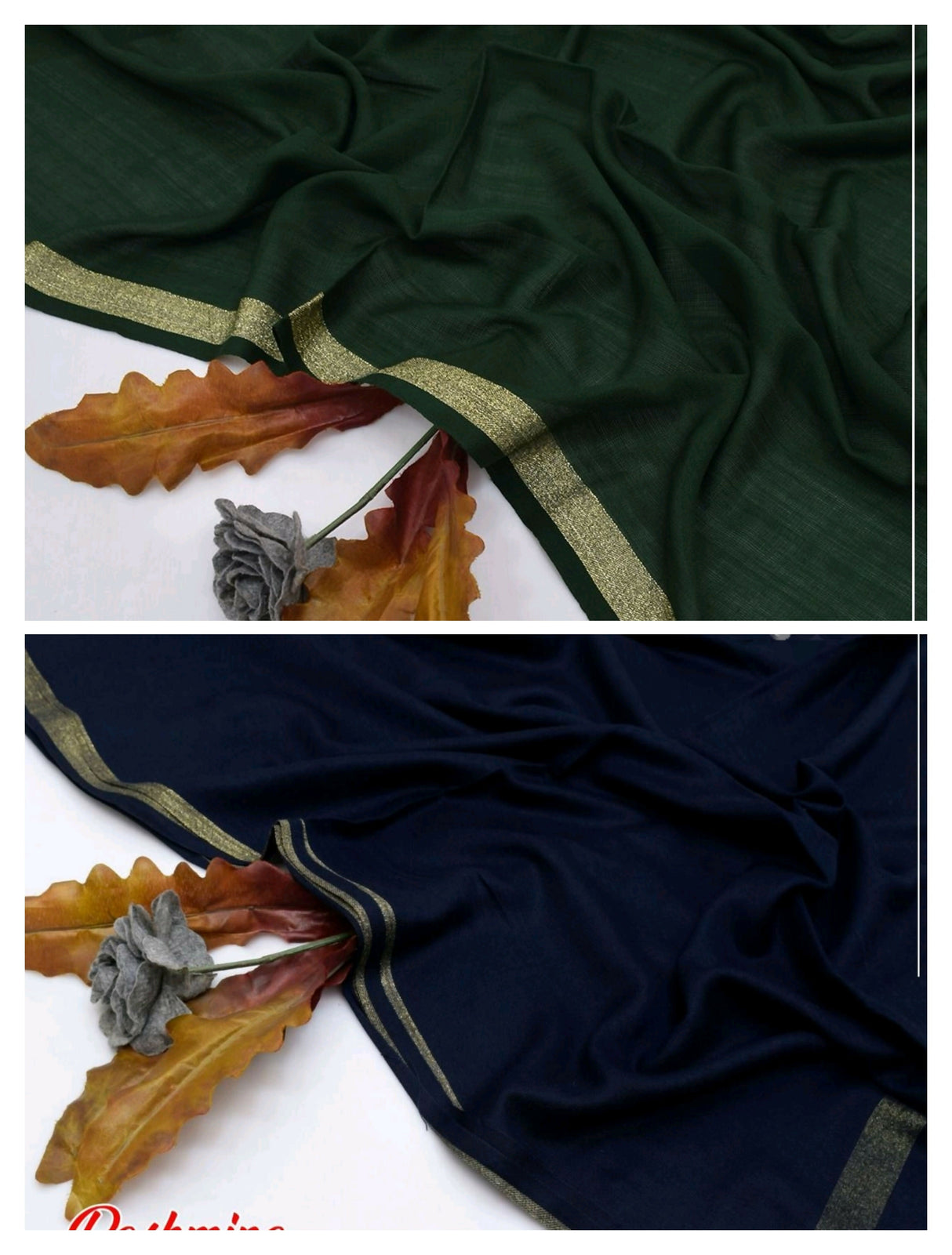 Pack of 2 shawls | Pashmina Wool shawl | Women Accessories | Brand New