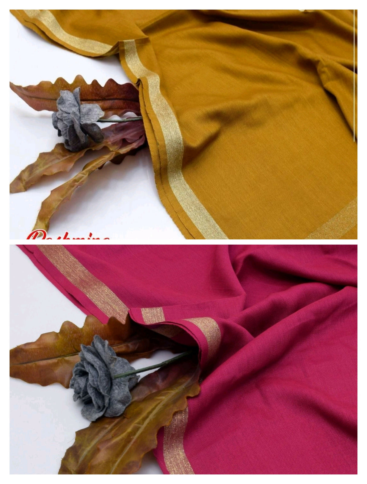Pack of 2 shawls | Pashmina Wool shawl | Women Accessories | Brand New