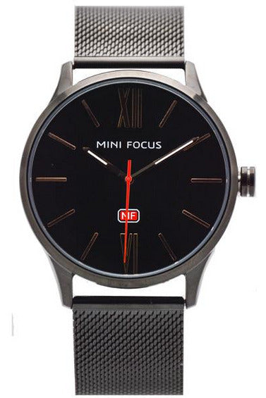 Buy Mini Focus Gents Watch MF-0018G-1 BL-ST in Pakistan
