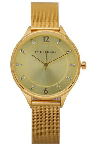 Buy Mini Focus Womens Watch MF-0045L-1 GL-ST in Pakistan