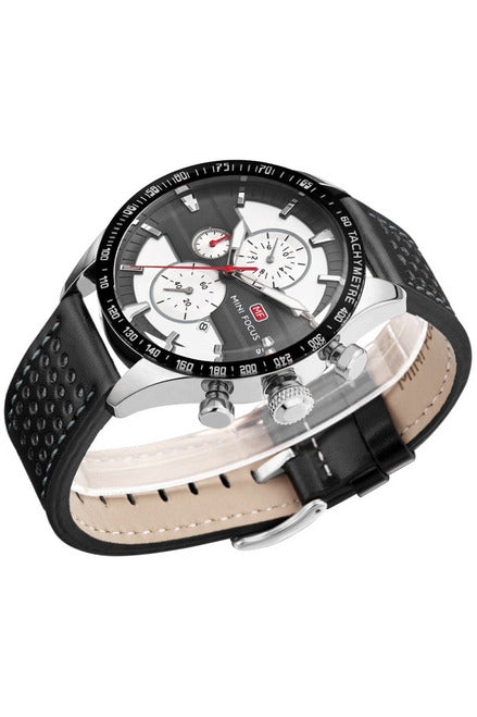 Buy Mini Focus Mens Watch MF-0002G-3 WT-BL-S in Pakistan