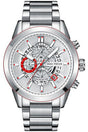Buy Mini Focus Silver Stainless Steel Silver 46 mm Dial Quartz Chronograph Gents Watch- MF0285G-01 in Pakistan