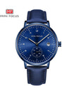 Buy Mini Focus Blue Leather Blue Dial Quartz Watch for Gents- MF0303G-07 in Pakistan