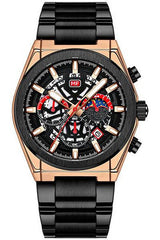 Buy Mini Focus Black Stainless Steel Black 41.9 mm Dial Quartz Gents Watch- MF0339G-03 in Pakistan