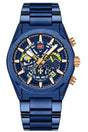 Buy Mini Focus Blue Stainless Steel Blue 41.9 mm Dial Quartz Gents Watch- MF0339G-04 in Pakistan