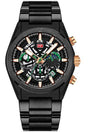Buy Mini Focus Black Stainless Steel Black Dial Quartz Gents Watch- MF0339G-05 in Pakistan