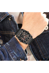 Buy Mini Focus Black Stainless Steel Mesh Black Dial Quartz Watch for Gents- MF0322G-08 in Pakistan