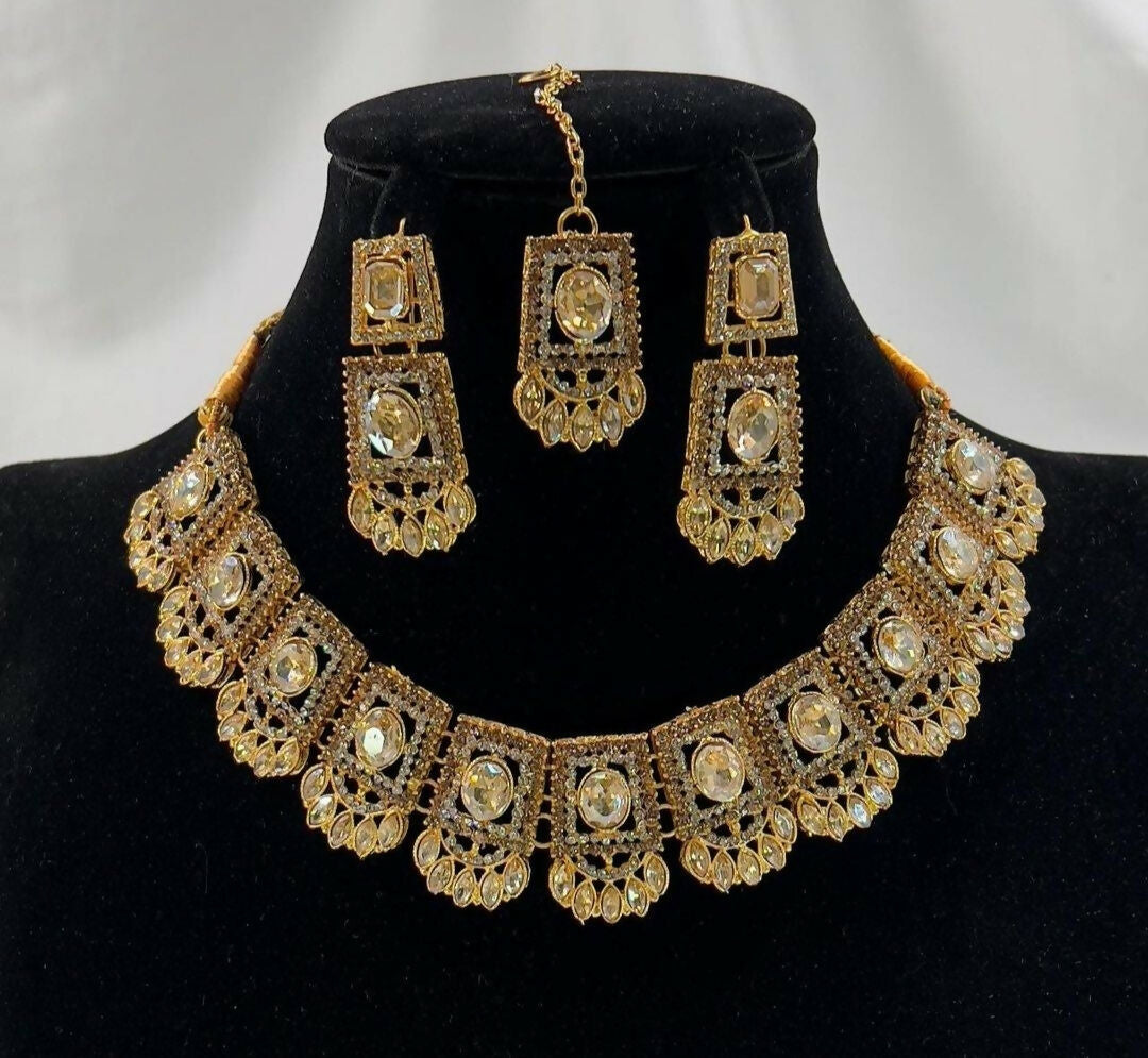 Marquise/Oval Necklace Set-00015 | Women Jewelry | Wedding Jewelry & Sets | Brand New