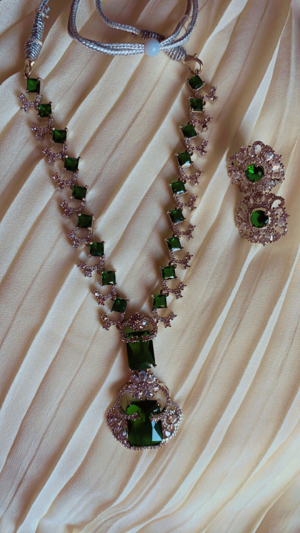 Luxury AD zircon Necklace Set | Women Jewelry | Wedding Jewelry & Sets | Brand New