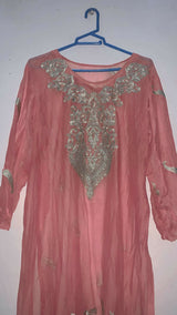2 piece Soft Pink Dress | Women Locally Made Formals | Large | Preloved