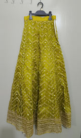 Deep Purple & Mintgreen Lehnga | Women Locally Made Formals | XSmall | Worn Once