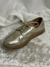 Almas | Golden shoes | Men Footwear | Size:37 | Preloved