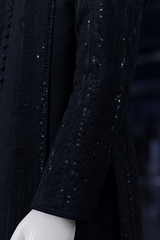 Elegant Long Coat | Men Jackets & Coats | Black | Medium & Large | Worn Once