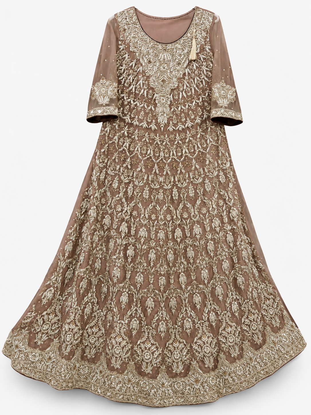 Elegant Bridal Maxi | Women Bridals | Small | Worn Once