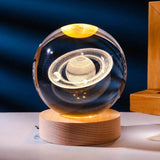 Buy SHEIN 3D Crystal Ball Solar System Led Night Light in Pakistan