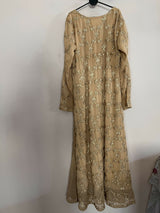 Golden Frock | Women Frocks & Maxis | Small | New