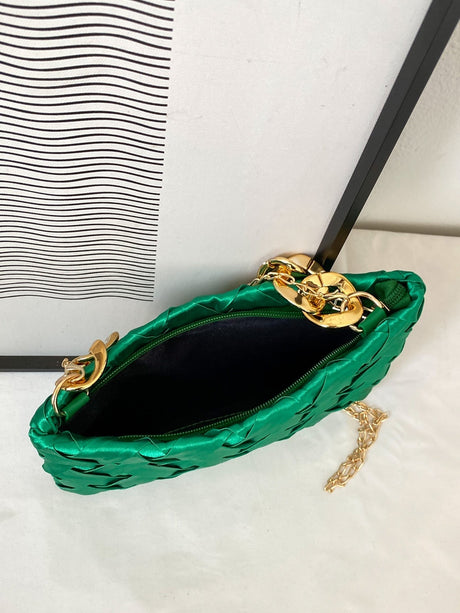 Buy SHEIN Minimalist Braided Design Square Bag in Pakistan